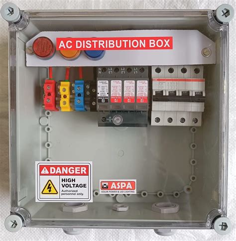 act distribution box|AC Distribution Box (ACDB) .